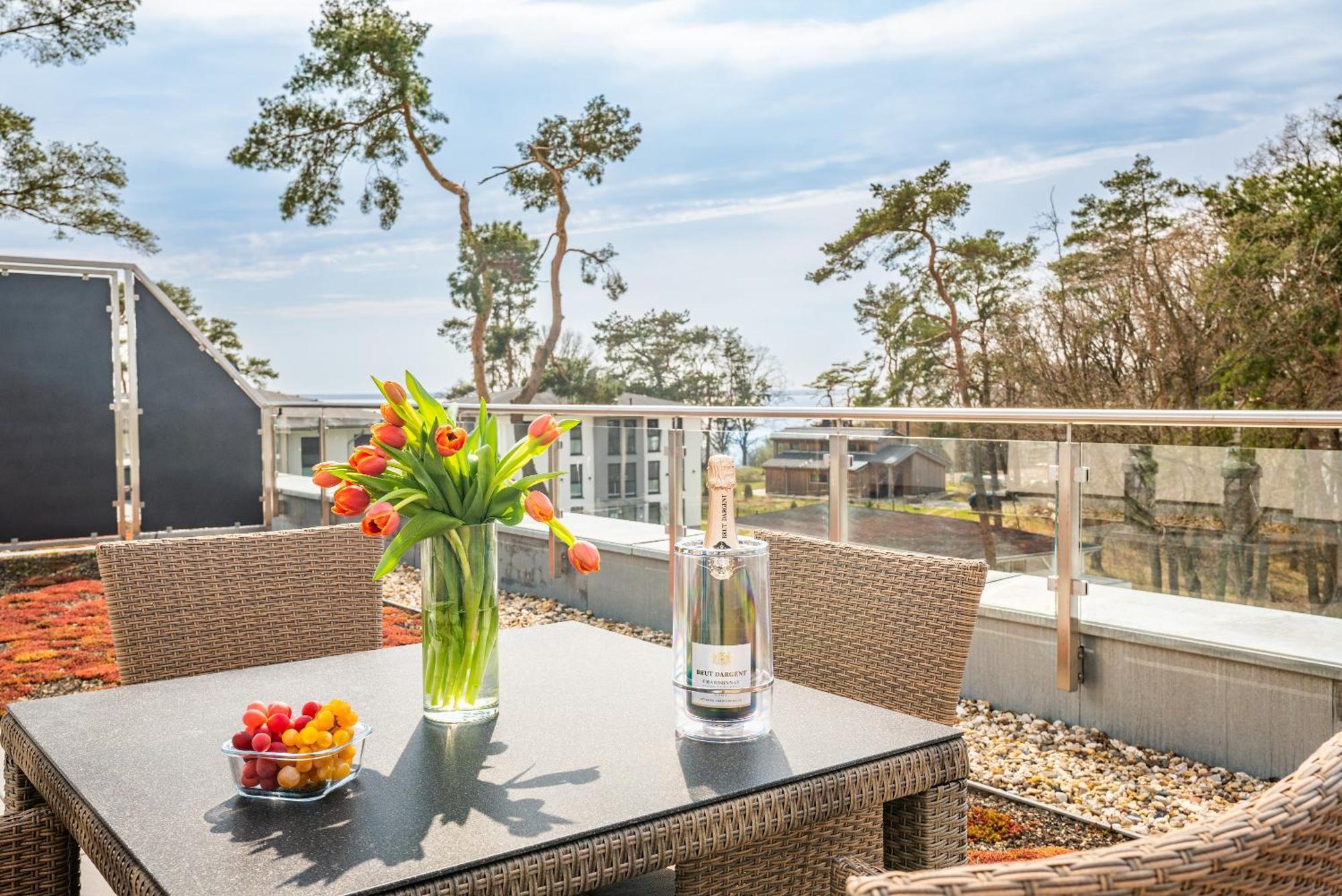 Terrassenwohnung "Haffgefluester" - Haffresidenz Garz  外观 照片